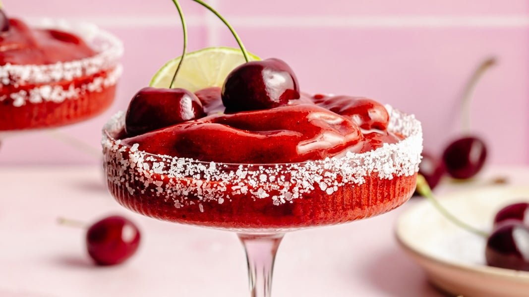 Frozen Cherry Virgin Margarita