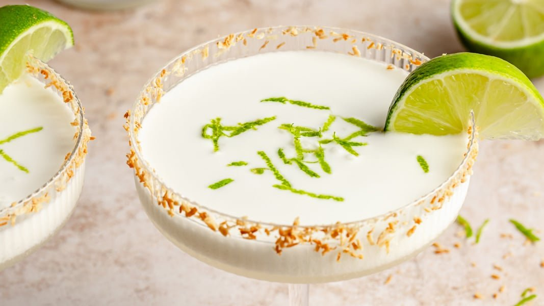 Coconut Lime Virgin Cocktail
